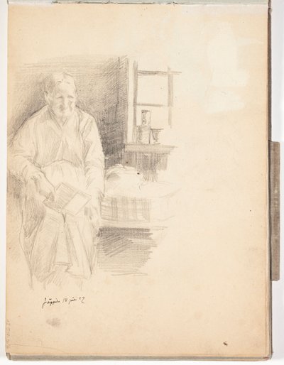 Utan titel av Albert Edelfelt