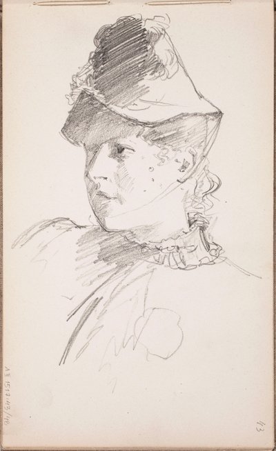 Utan titel av Albert Edelfelt
