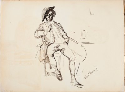 Utan titel av Albert Edelfelt