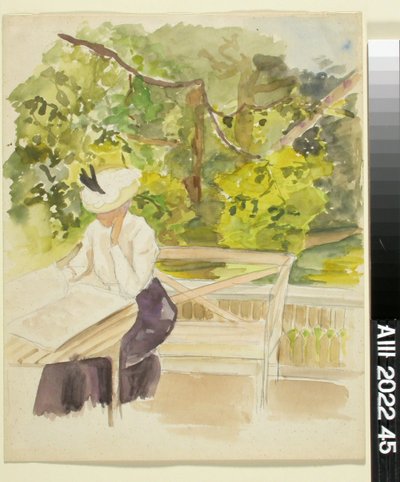 Utan titel av Albert Edelfelt