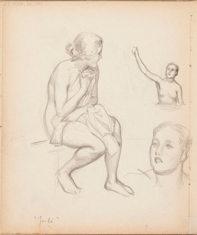 Utan titel av Albert Edelfelt