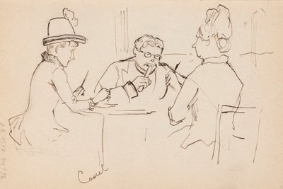 Utan titel av Albert Edelfelt