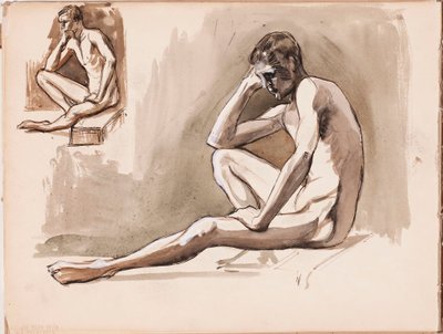 Utan titel av Albert Edelfelt