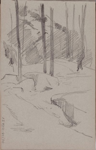 Utan titel av Albert Edelfelt