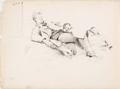 Utan titel av Albert Edelfelt
