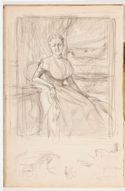 Utan titel av Albert Edelfelt