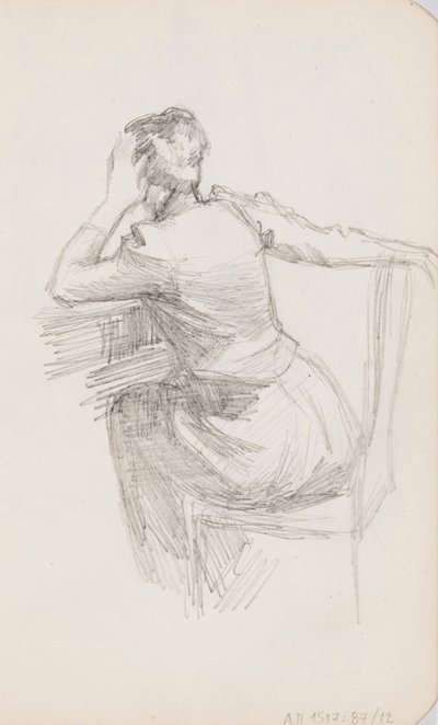 Utan titel av Albert Edelfelt