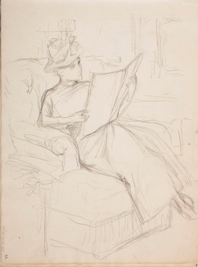 Utan titel av Albert Edelfelt