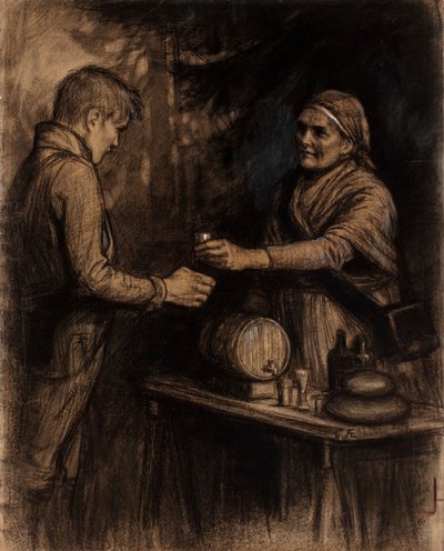 Utan titel av Albert Edelfelt