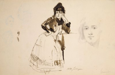 Utan titel av Albert Edelfelt