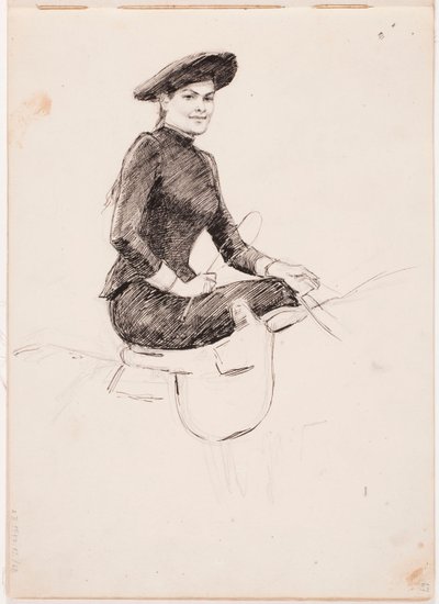 Utan titel av Albert Edelfelt