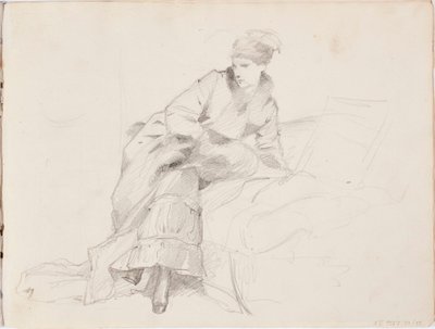 Utan titel av Albert Edelfelt