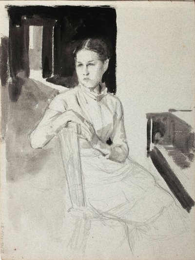 Utan titel av Albert Edelfelt