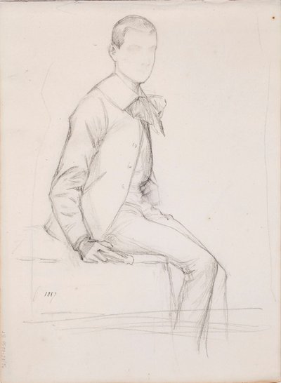 Utan titel av Albert Edelfelt
