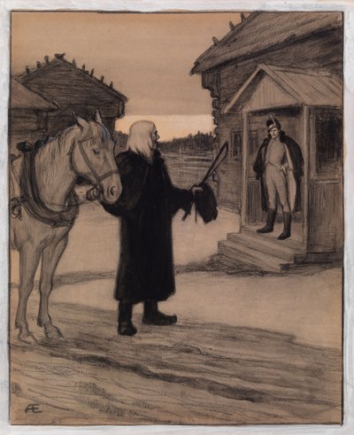Utan titel av Albert Edelfelt