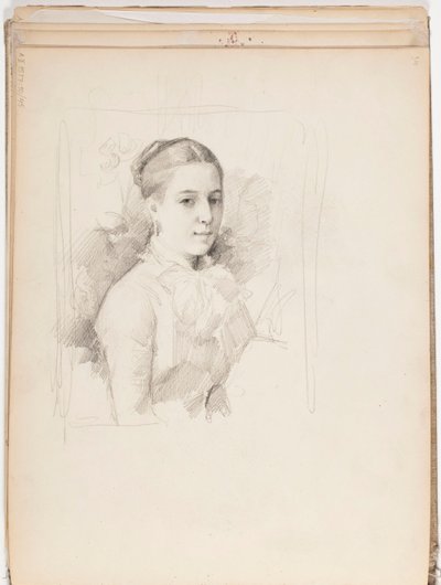 Utan titel av Albert Edelfelt