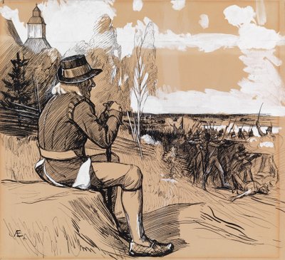 Utan titel av Albert Edelfelt