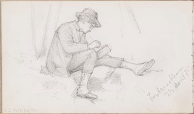 Utan titel av Albert Edelfelt