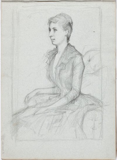 Utan titel av Albert Edelfelt