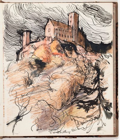 Wartburgs slott av Albert Edelfelt