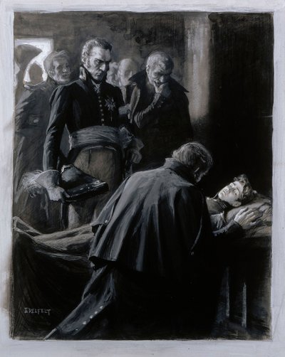 Wilhelm von Schwerin, Illustration till boken ”Finland under 1800-talet” av Albert Edelfelt