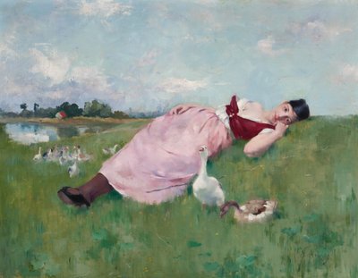 Gåsflickan av Albert-Emile Artigue