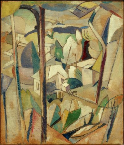 Landskap i Bermuda av Albert Gleizes