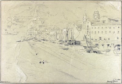 Amalfi av Albert Goodwin