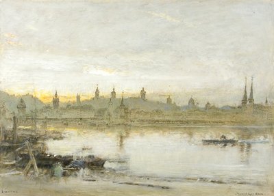 Lusern (olja, penna och bläck på papper) av Albert Goodwin
