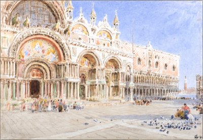 St Marks, Venedig av Albert Goodwin