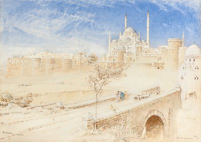 Citadellet, Kairo av Albert Goodwin