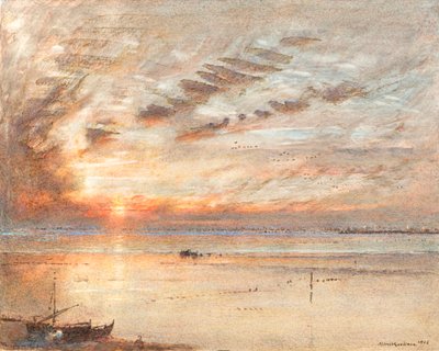 Staden i havet av Albert Goodwin