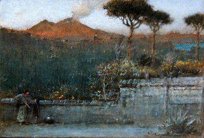 Vesuvius av Albert Goodwin