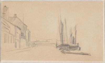 Helsingörs hamn av Albert Gottschalk