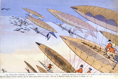 Karikatyr av Albert Guillaume (1873-1942) i ""L