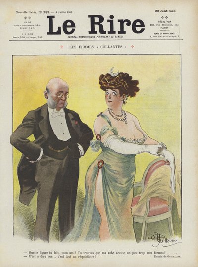 Illustration för Le Rire av Albert Guillaume