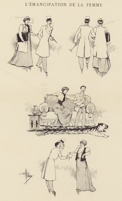 Kvinnornas frigörelse av Albert Guillaume