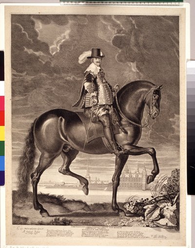 Christian IV till häst av Albert Haelwegh