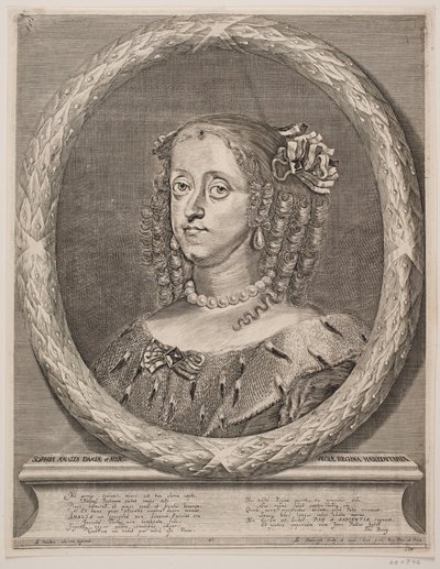 Drottning Sophie Amalie av Albert Haelwegh