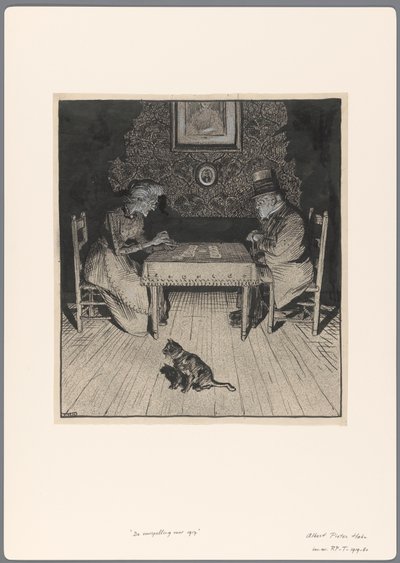 Design for a Political Cartoon: The Prediction for 1917 av Albert Hahn (I)