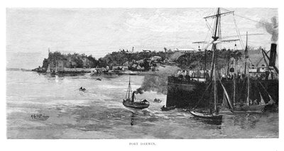 Port Darwin, 1886. av Albert Henry Fullwood