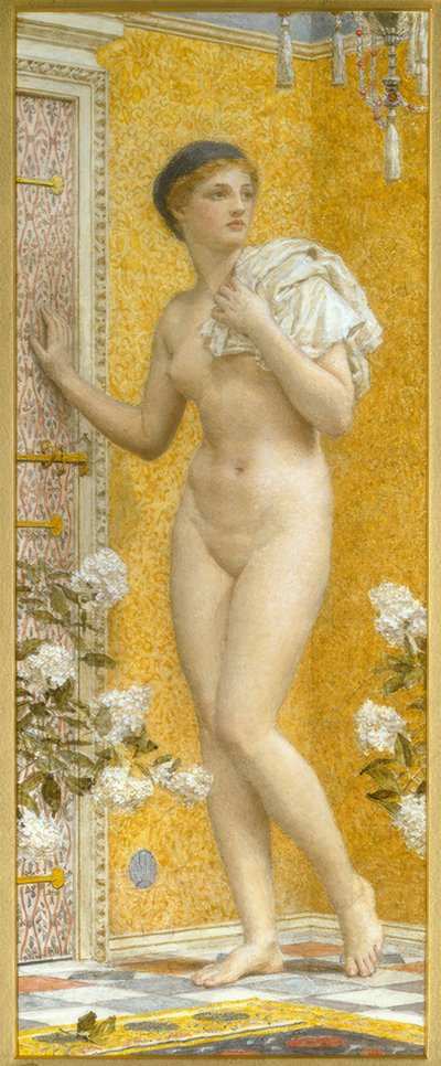 Ett gult rum av Albert Joseph Moore