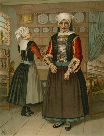 Tysk kostym, Schleswig, Ostenfeld av Albert Kretschmer