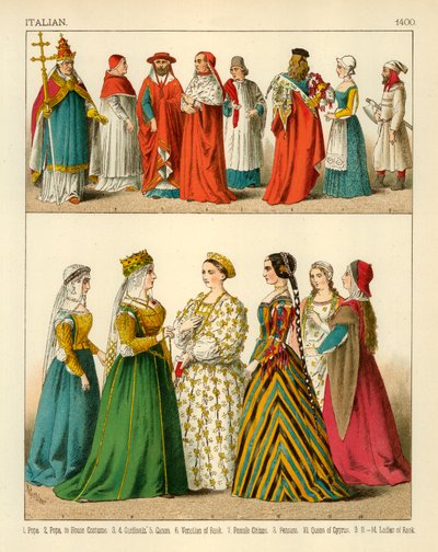Italiensk kostym 1400 av Albert Kretschmer