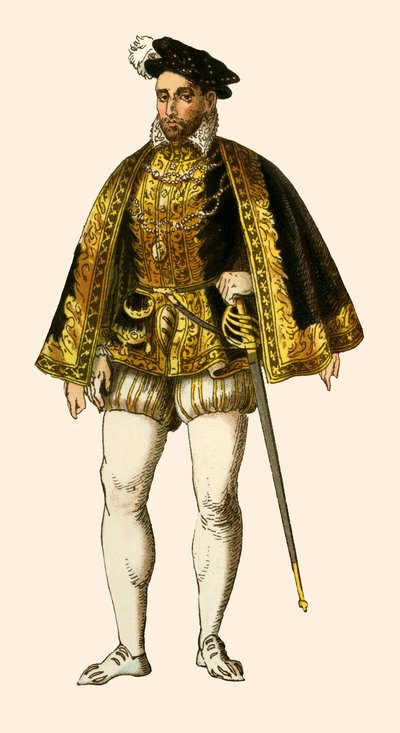 kung Henrik II av Frankrike av Albert Kretschmer