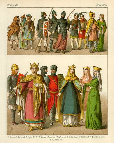 Norman 1000-1100 av Albert Kretschmer