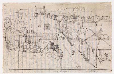 Rom, via Sistina av Albert Küchler