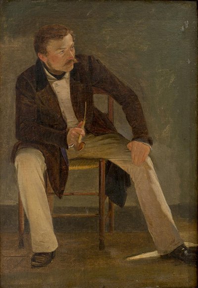 Målaren Constantin Hansen av Albert Küchler