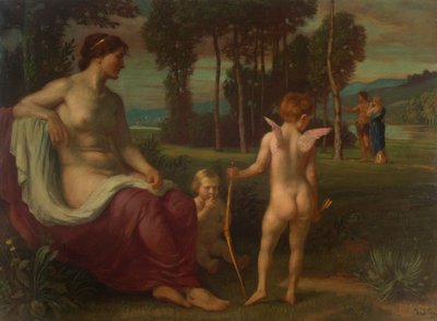 Cupid och Psyche av Albert Lang