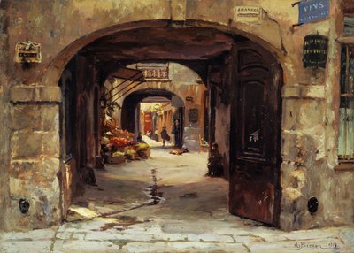 Le Passage des Singes av Albert Leopold Pierson